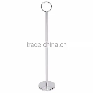 Bulk Stock Desktop Stainless Steel Restaurant Table Menu Card Holder (XJJD39) thumbnail-2