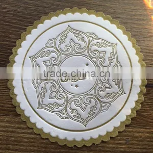 Custom Made Hotel Guest Room One-off Tea Pads Mats (XJJD31) thumbnail-1