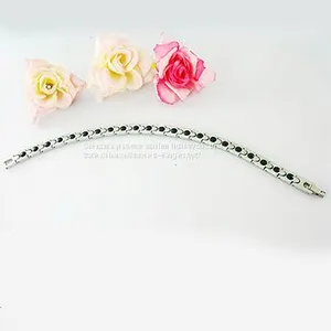 Fashion Stainless Steel Bracelet With Customized Health Germanium Bracelet Wholesale thumbnail-2