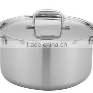 Stainless Steel Casserole Pan With Lid-fashionable- Top Sell-hot Seller thumbnail-1