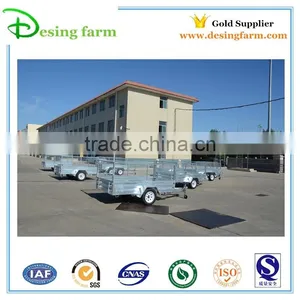 Hot Dip Galvanized Car Box Trailer thumbnail-6