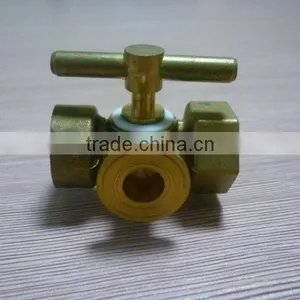 Direct Manufacturer Brass Three-way Pressure Gauge Cock thumbnail-5