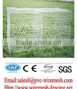 China Wholesale CE&ISO Certificated Hot Galvanized+pvc Coated Gabion Box(pro Manufacturer) thumbnail-1