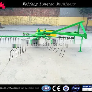Tractor 3pt Wheel Hayrake 8 Rotors Hay Rake for Sale thumbnail-3