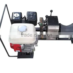 1 Ton Small Cable Pulling Winch Machine With Gasoline Engine thumbnail-4