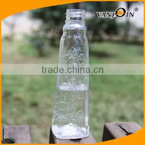3 oz Fine Tapered Square Juice Bottles PET thumbnail-1