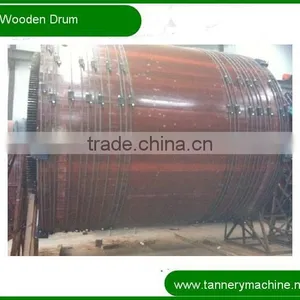 Leather Processing Machinery Wooden Drum for Cable Packaging for Soaking/Liming/Tanning thumbnail-1