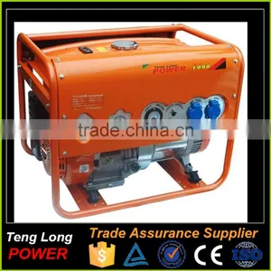 Different Color Options 5 kw 3 Phase Gasoline Generator thumbnail-2