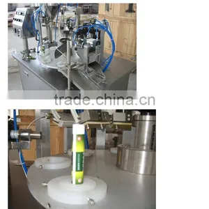 FGF-5 Semi Auto Small Plastic Tube Filling & Sealing Machine for Medicinal, Cosmetics thumbnail-2
