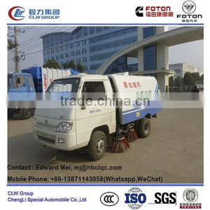 Foton 2 Ton Vacuum Street Sweepers thumbnail-1