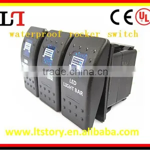 Plastic Waterproof Rocker Switch for Car/motorcycle thumbnail-4