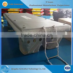 Durable Inflatable Floating Boat Swim Fishing Platform With Ladder thumbnail-4