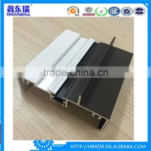 Alloy T5 T6 6000series Selling Aluminum Extruded Frame Profile for Windows and Sliding Door Wardrobe Hardware Accessory thumbnail-1