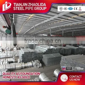 Q195 Q235 Q345 Material Welded Square Galvanized Steel Pipe for Construction Use thumbnail-6