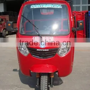 Chinese Three Wheel Adult Gasoline Moped Cabin Cargo Tricycles thumbnail-3