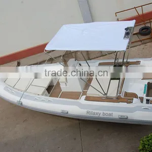19ft PVC or Hypalon Large Inflatable Boat thumbnail-1