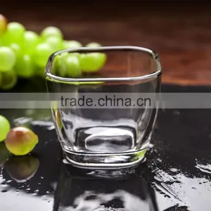 Square Candle Holder 7OZ Glass Cup thumbnail-2