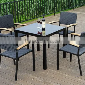 Outdoor Coffee Table, Rattan Coffee Table thumbnail-2