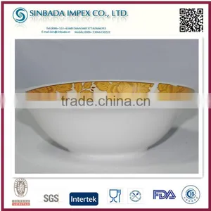 Printing Hot Sale Ceramic Salad Bowl thumbnail-1