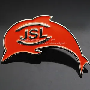 Custom Magnetic Safty Animal Pins Badge thumbnail-1