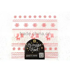 Christmas Design Tissue Paper Napkins Serviettes thumbnail-1