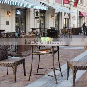 2017 Sigma Promotion All Weather Leisure Ways Plastic Synthetic Rattan Garden Chairs and Tables thumbnail-1