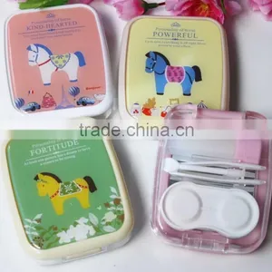 Supply Fashion Cute Cartoon Contact Lens Box thumbnail-3