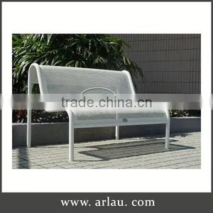 Arlau Wood Bench With Back Metal Legs,Galvanized Steel Outdoor Bench,Cast Iron Park Bench Set thumbnail-1