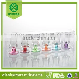 Cute Mini 6colorful Shot Glass With Pvc thumbnail-1