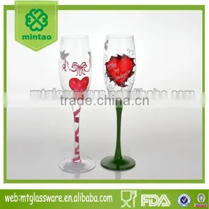 Promotional Wholesale Cheap Top Quality Crystal Wedding Champagne thumbnail-1