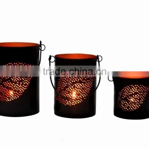 Metal Decorative Lantern Set/3 thumbnail-1