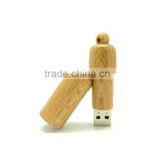 Hot Sell Gift Gadget Wooden Keychain USB Stick thumbnail-1