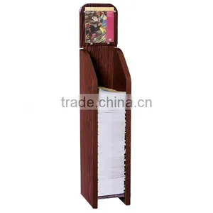 MED5207 Wood Magazine Rack thumbnail-1