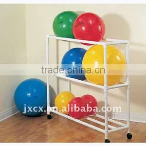 S6218 Steel 2 Tier Therapy Ball Storage Rack thumbnail-1