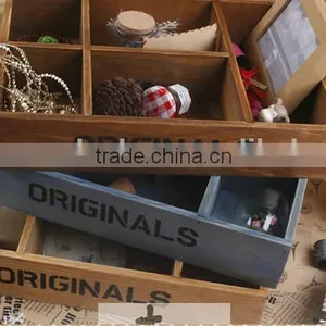 Style Restoring Ancient Ways Wooden Sewing Box thumbnail-1