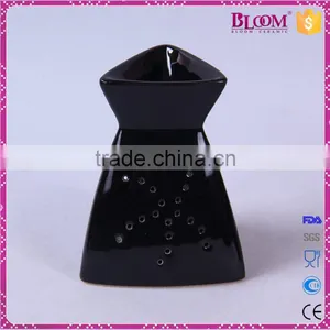 Ceramic Triangle Mini Incense Burner for Black thumbnail-3