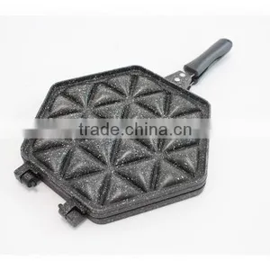 New Design Hexagonal Cast Iron Skillet With Handle thumbnail-2