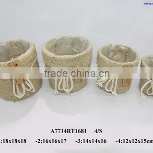 Jute Gift Basket for Seasonal thumbnail-1