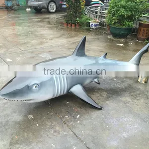 Fiberglass Shark Statue Figurine thumbnail-1