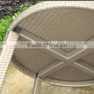 Outdoor Rattan Acrylic Table thumbnail-3