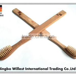 Personalised Logo Print Mini Head Kids Bamboo Toothbrushes thumbnail-4
