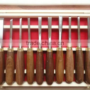 12pc Graved Chisel/wood Graved Chisel/wood Turning Tools thumbnail-1