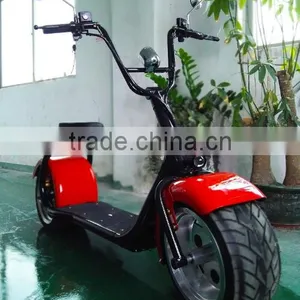 2017 China Yongkang 1000w 2 Wheel Electric Bike Scooter Motorcycle Citycoco With Rear Light and Mirro thumbnail-1