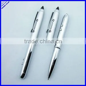High Quality 2 in 1 Metal Promotional Laser Point Pen With Flashlight thumbnail-1