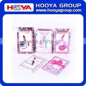 Customized Design 250 Sheets 2" 3" 4" Memo Pad Sets With Ribbon Decoration for Promotional Gifts Souvenir thumbnail-4