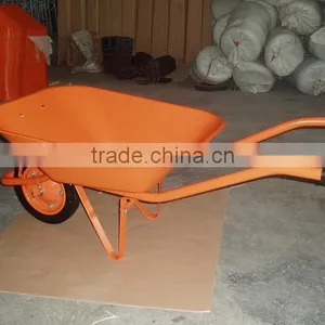 13 Inch Solid Wheel Steel Wheelbarrow thumbnail-1