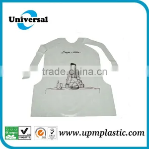 Printed Disposable Plastic Bibs thumbnail-1