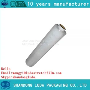 Factory Wholesale Anti Tear Hand PE Plastic Packaging Stretch Wrap Film thumbnail-5