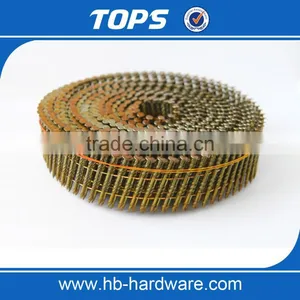 15 Degree Coil Nails(Flat Coil, Wire Collated) Double Sided Nails thumbnail-3