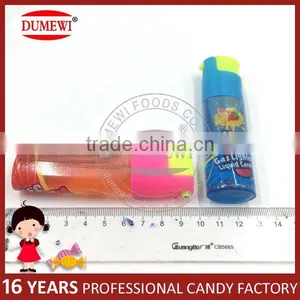 Chinese Cheap Plastic Fruit Sour Cigarette Lighter Spray Liquid Candy thumbnail-4